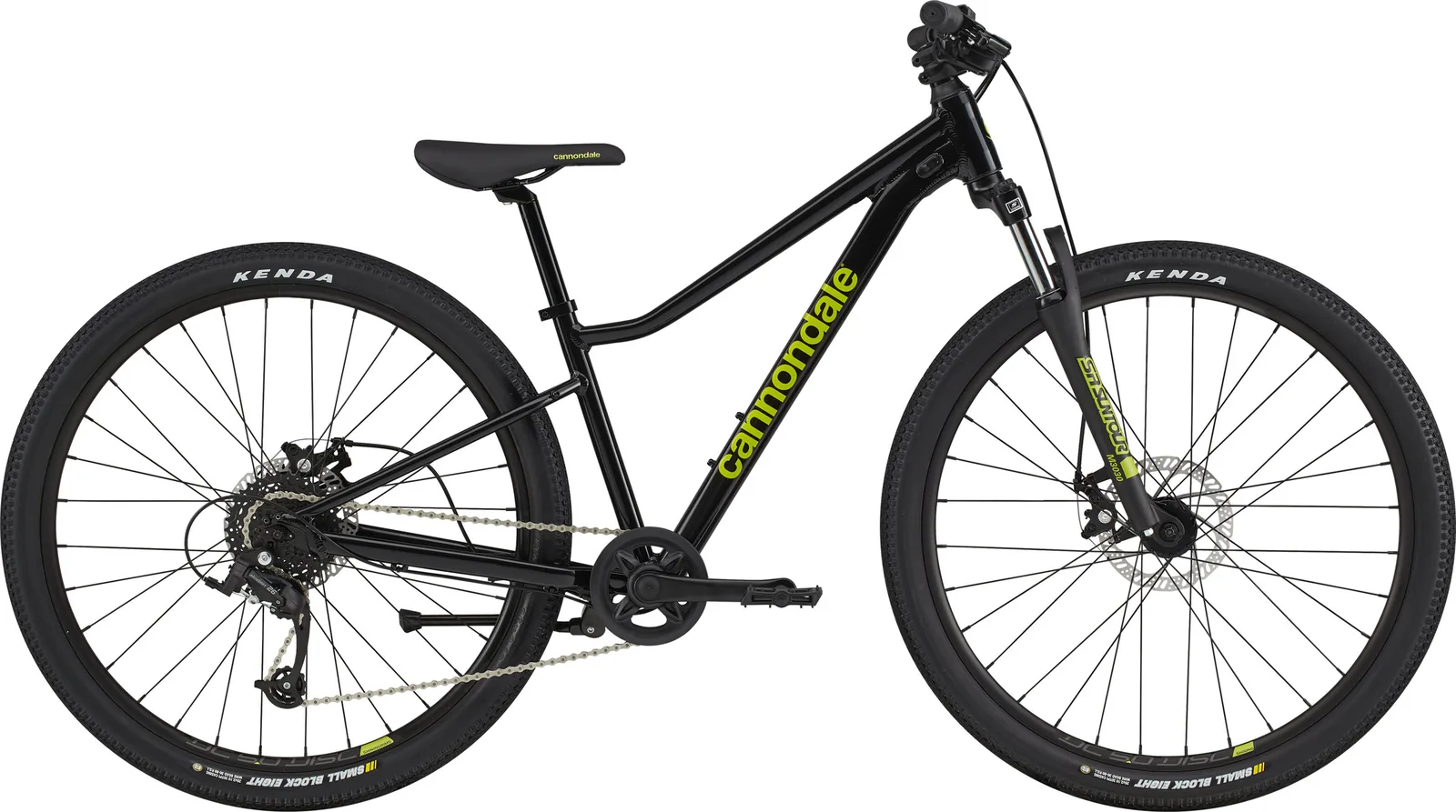 Mountainbike Cannondale Trail von der Seite