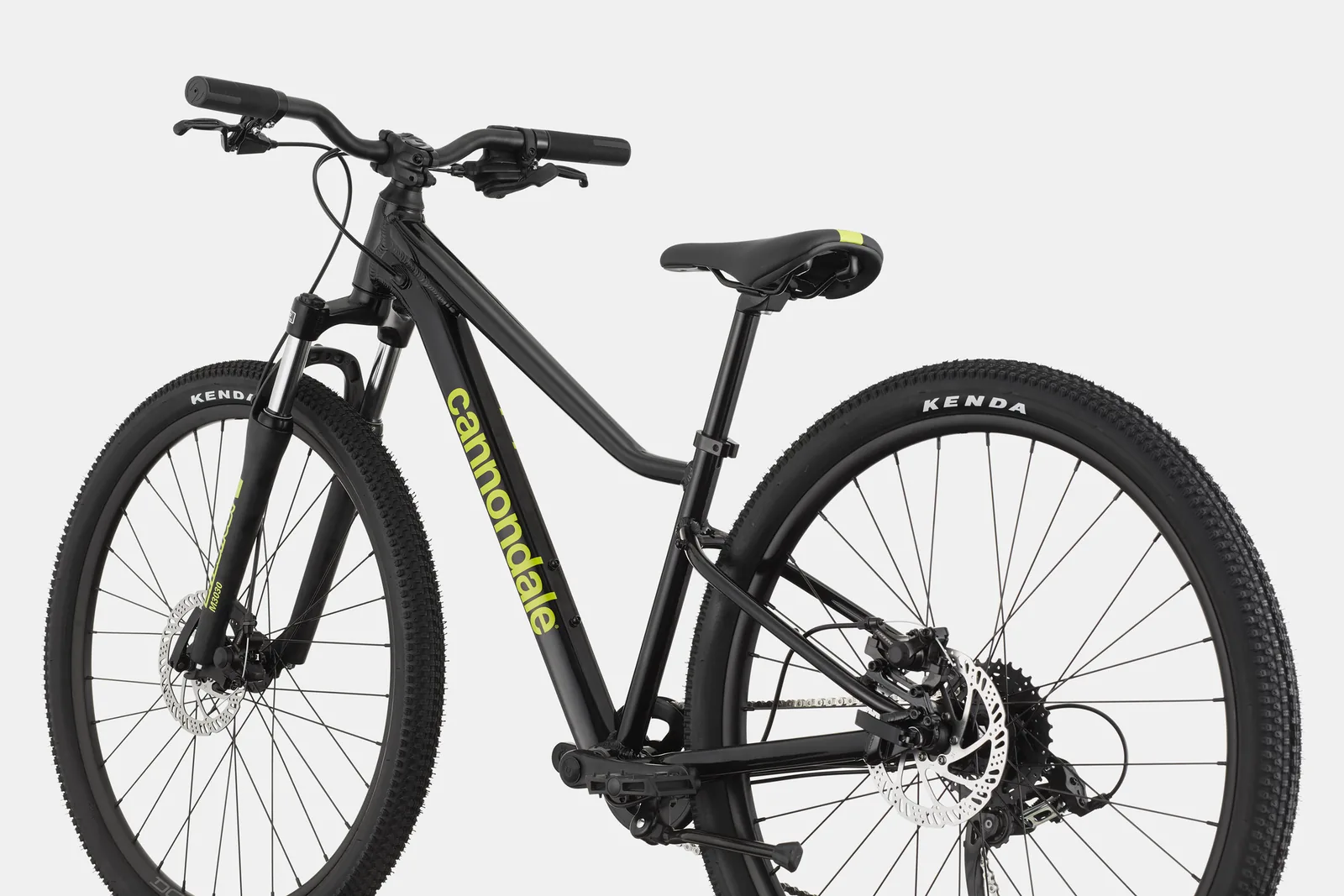 Lenker und Federung des Cannondale Trail